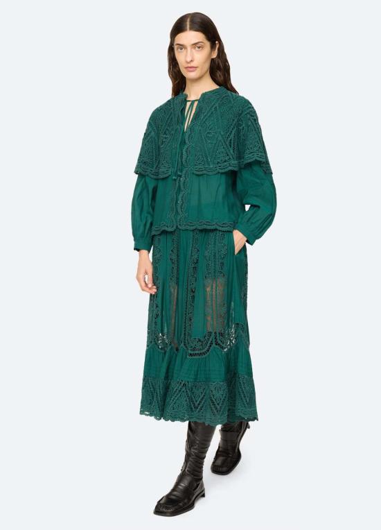  씨뉴욕 크롭 팬츠 AW26 145 GREEN - SEA NY