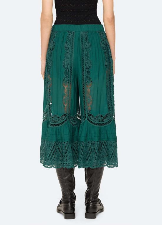  씨뉴욕 크롭 팬츠 AW26 145 GREEN - SEA NY