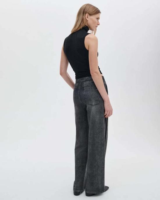  랙앤본 데님 팬츠 RB 미라마 와이드 레그 트랙 팬츠 - RAG & BONE