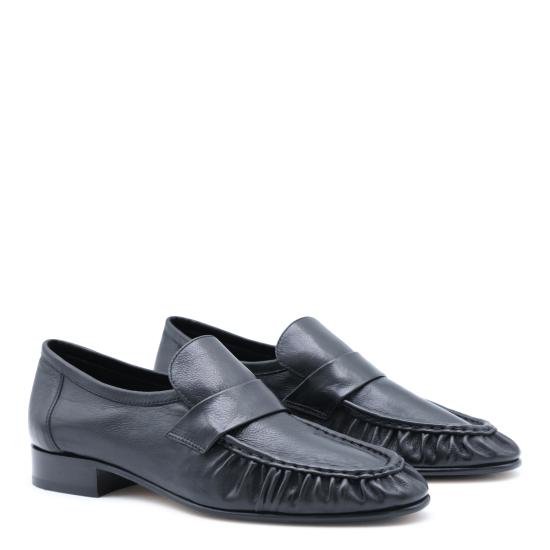 26FW 더로우 소프트 카프스킨 로퍼 F1280 L894BLK BLACK - THE ROW
