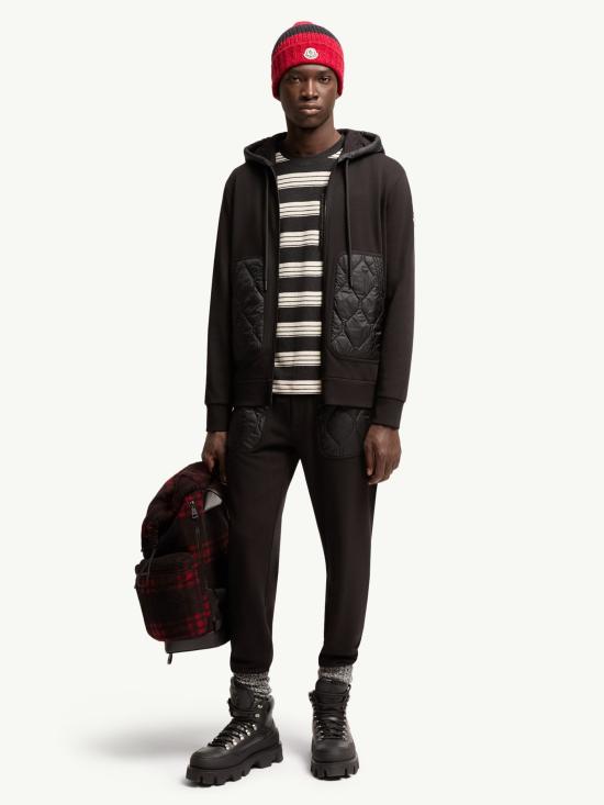 26FW 몽클레어 긴팔 티셔츠 L20918G0004389B3P 999 Nero - MONCLER