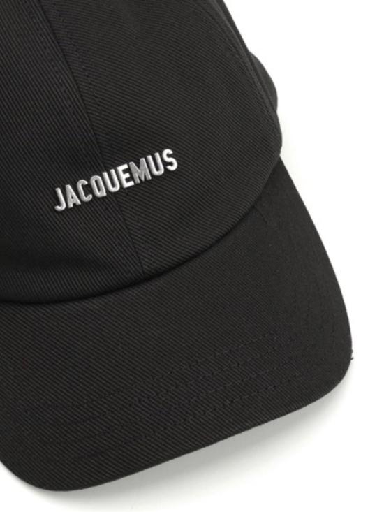 26FW 자크뮈스 가조 로고 베이스볼 캡 25EACU00670AW00092 990 BLACK - JACQUEMUS