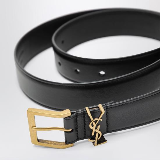 26FW 생로랑 벨트 864585BOO0W Black - SAINT LAURENT