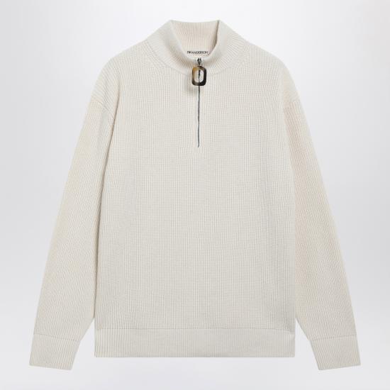 26FW JW앤더슨 긴팔 티셔츠 KW1481YN0542 White