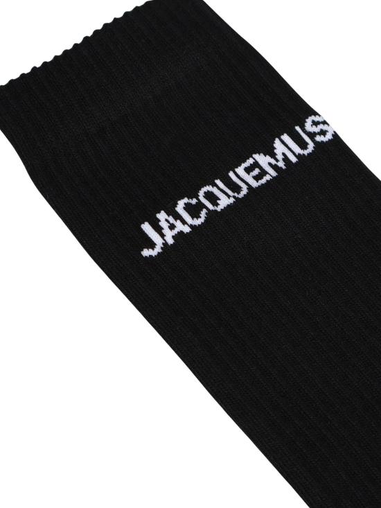 26FW 자크뮈스 양말 21HACU00003AY00001 990 BLACK - JACQUEMUS