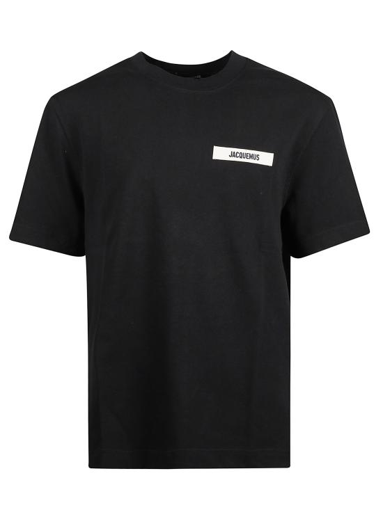 26FW 자크뮈스 반팔 티셔츠 25HTSM00133AJ00226 990 BLACK
