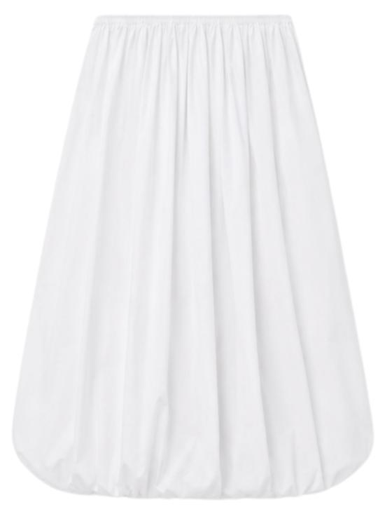 26FW 알라이아 스트레이트 팬츠 AA9P1395T405D 000 WHITE