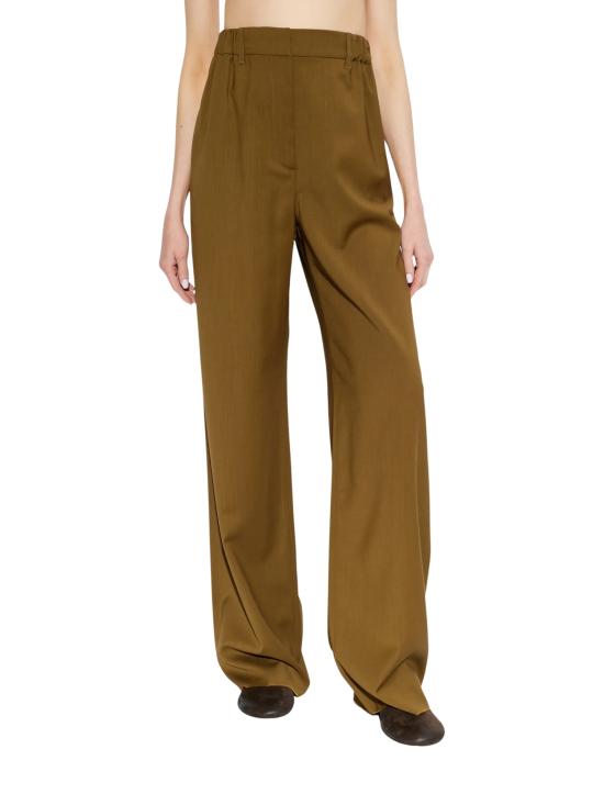 26FW 막스마라 스트레이트 팬츠 2621136251600 MXMEDITTO015 KAKI - MAX MARA