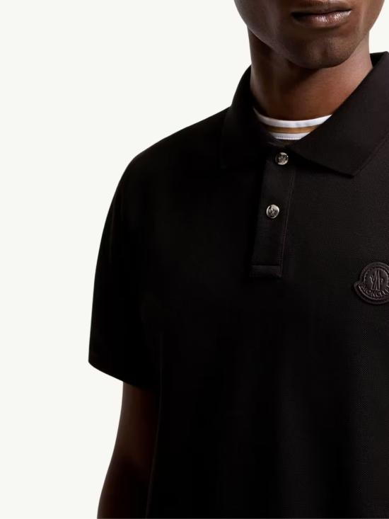 26FW 몽클레어 폴로 티셔츠 L20918A00013 84556999 BLACK - MONCLER