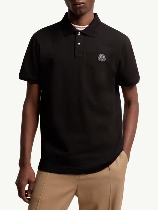 26FW 몽클레어 폴로 티셔츠 L20918A00013 84556999 BLACK - MONCLER