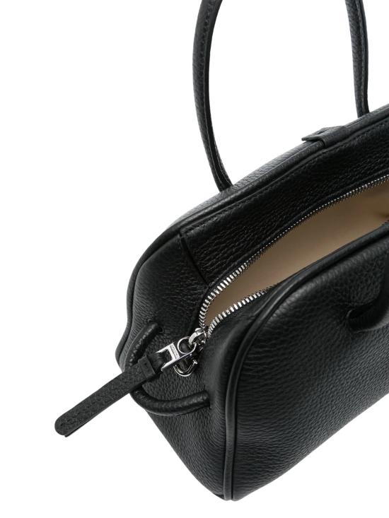 26FW 자크뮈스 스몰 투리스모 소프트 볼링백 25EBAW00416AC03A03 990 BLACK - JACQUEMUS