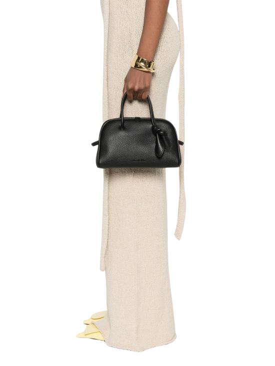 26FW 자크뮈스 스몰 투리스모 소프트 볼링백 25EBAW00416AC03A03 990 BLACK - JACQUEMUS