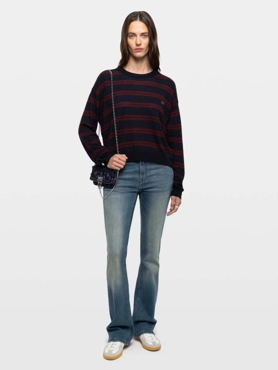  자딕앤볼테르 스웨터 Zadig & Voltaire Swapy 점퍼  Encre - ZADIG & VOLTAIRE