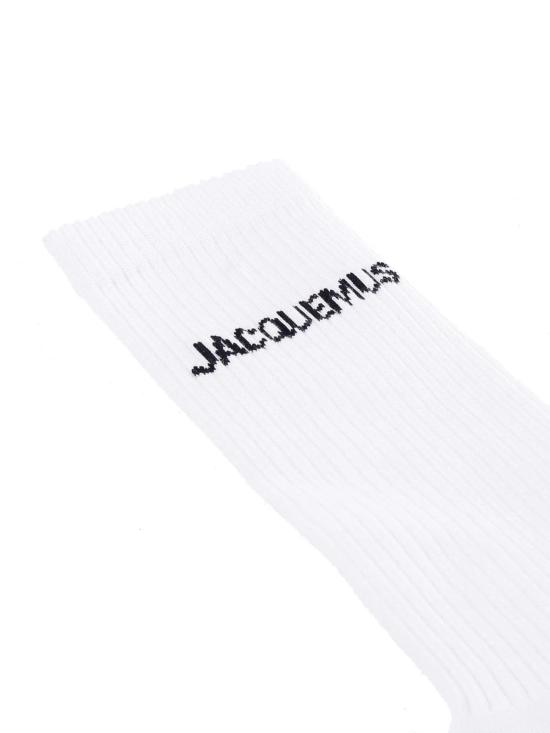 26FW 자크뮈스 양말 21HACU00003AY00001 100 WHITE - JACQUEMUS