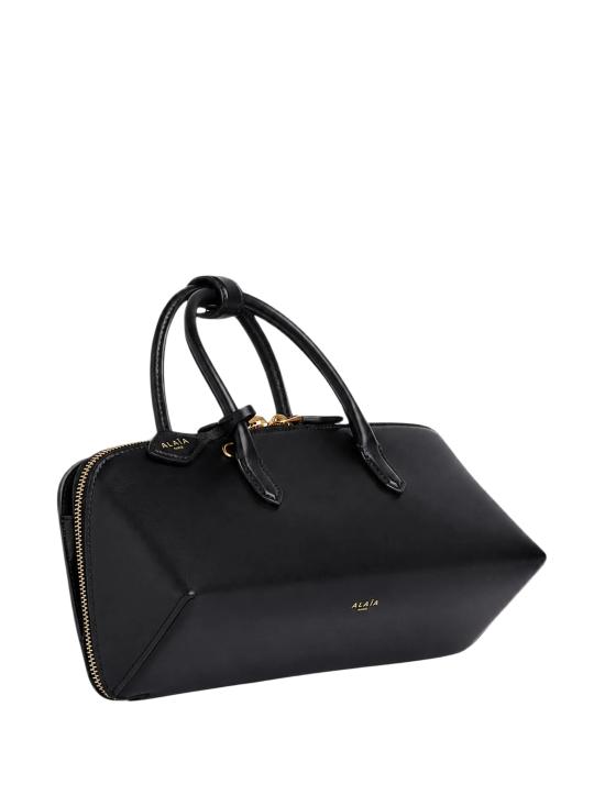 26FW 알라이아 카무플라주 델타 백 스몰 백 AA1L1015I255 999 BLACK - ALAIA