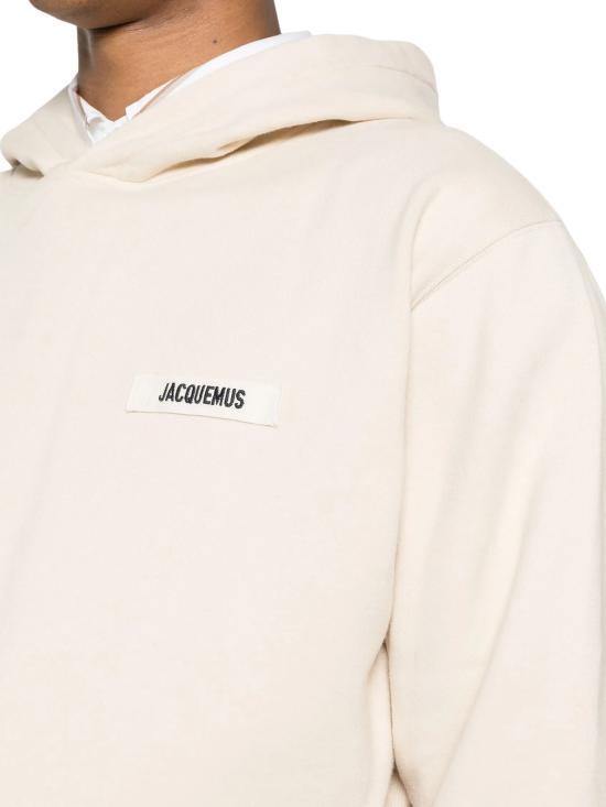 26FW 자크뮈스 긴팔 티셔츠 25EHOM00247AJ00126 150 BEIGE - JACQUEMUS