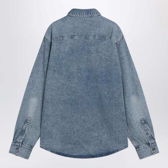 26FW 아미 데님 데님 셔츠 USH786DE0056 Blue - AMI