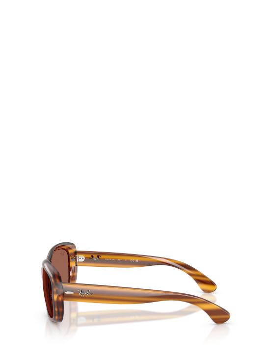 26FW 레이밴 선글라스 RB4101 820 C5 STRIPED RED HAVANA - RAY BAN
