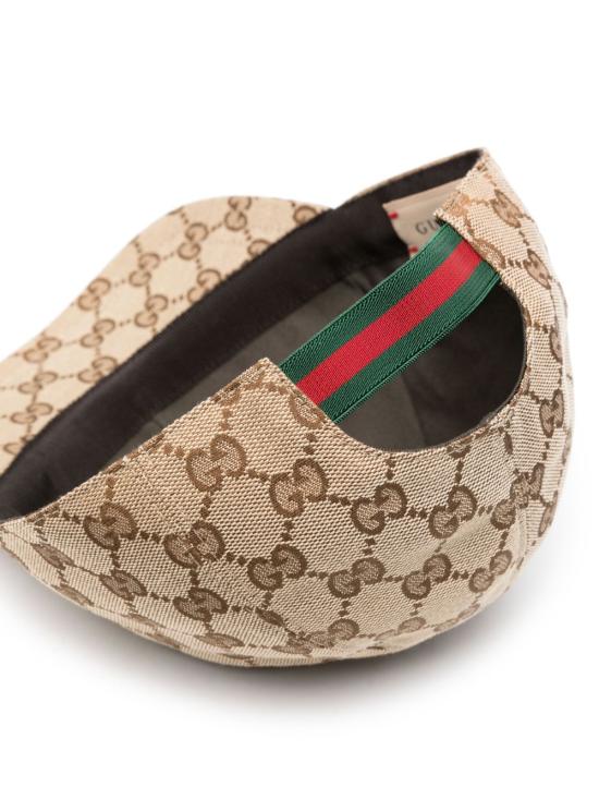 26FW [키즈] 구찌 오리지널 GG 캔버스 베이스볼 481774 3HC652140 BROWN - GUCCI