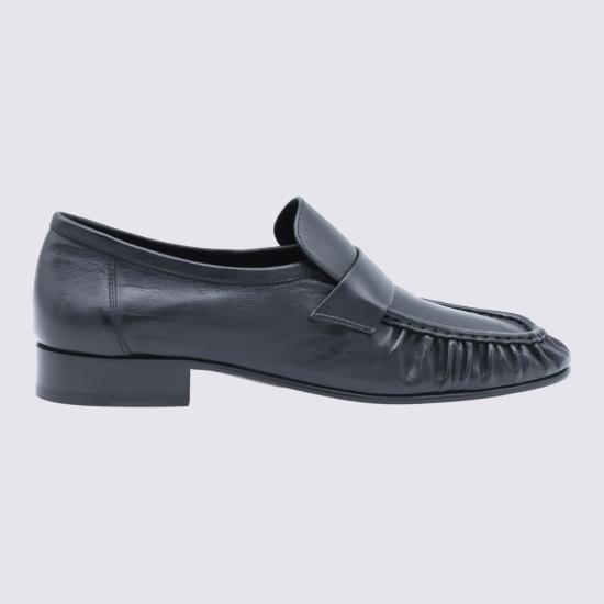 26FW 더로우 소프트 카프스킨 로퍼 F1280 L894BLK BLACK