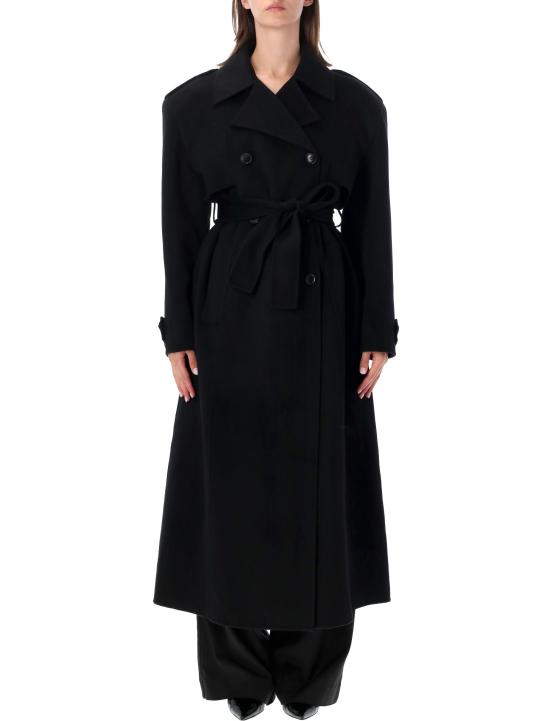 26FW 더프랭키샵 코트 COFS007731000 BLACK Nero