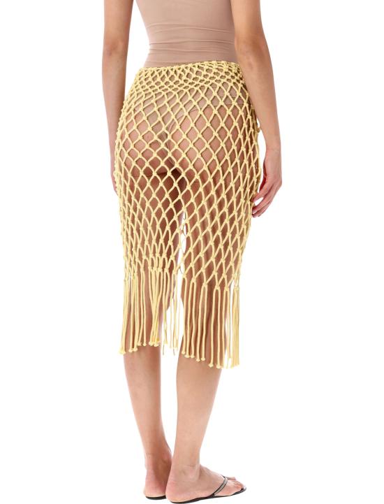 26FW 더프랭키샵 미디 스커트 TROPEA 505 PALE YELLOW - THE FRANKIE SHOP