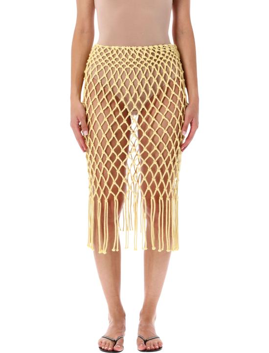 26FW 더프랭키샵 미디 스커트 TROPEA 505 PALE YELLOW