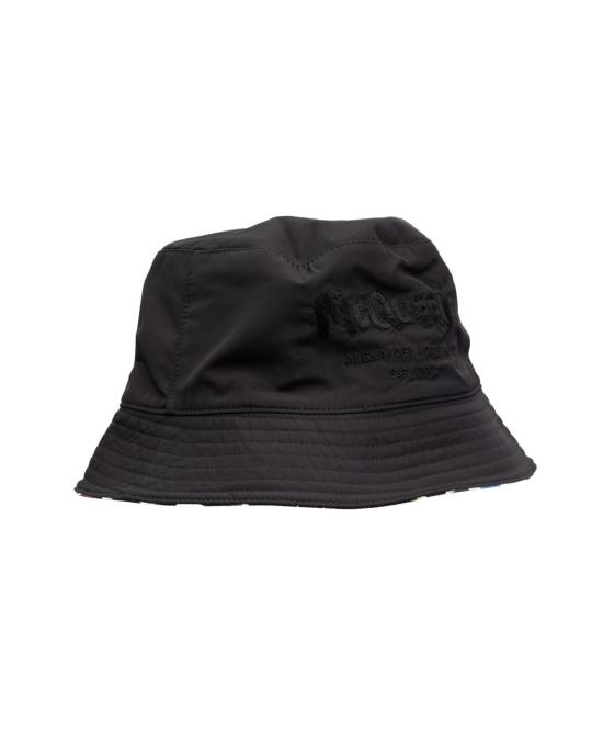  알렉산더 맥퀸 버킷햇 폴리아미드 리버서블 버킷햇 - ALEXANDER MCQUEEN