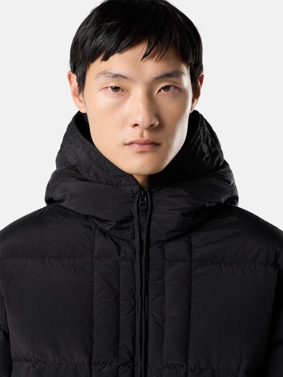 26FW 스톤 아일랜드 나일론 메탈 에코닐 드로우코드 헴 후드 다운 자켓 나일론 메탈 에코닐 드로우코드 헴 후드 다운 자켓 L2S154100019S0019 V0029 - STONE ISLAND