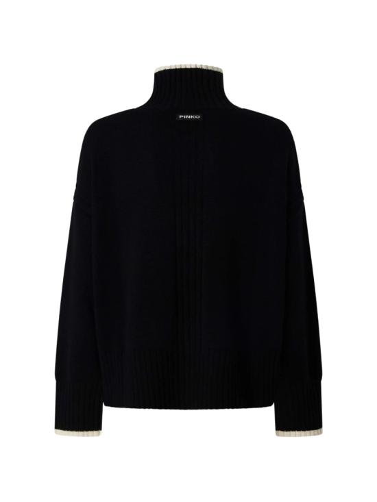 26FW 핑코 터틀넥 105446 A3G1 Black - PINKO