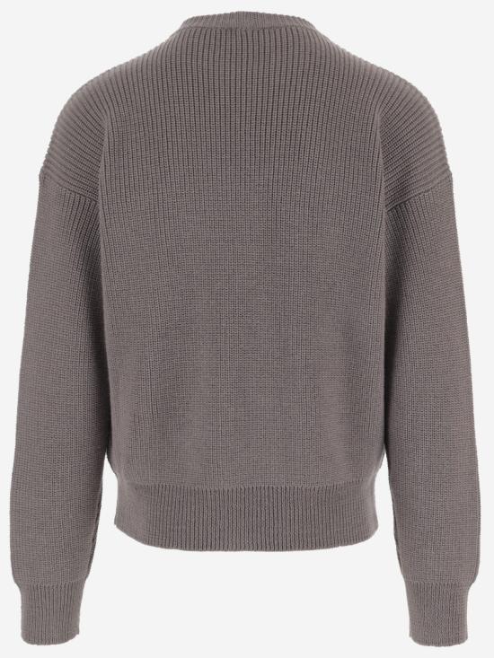 26FW 조르지오 아르마니 니트웨어 GM003945AF28277U6107 Grey - GIORGIO ARMANI