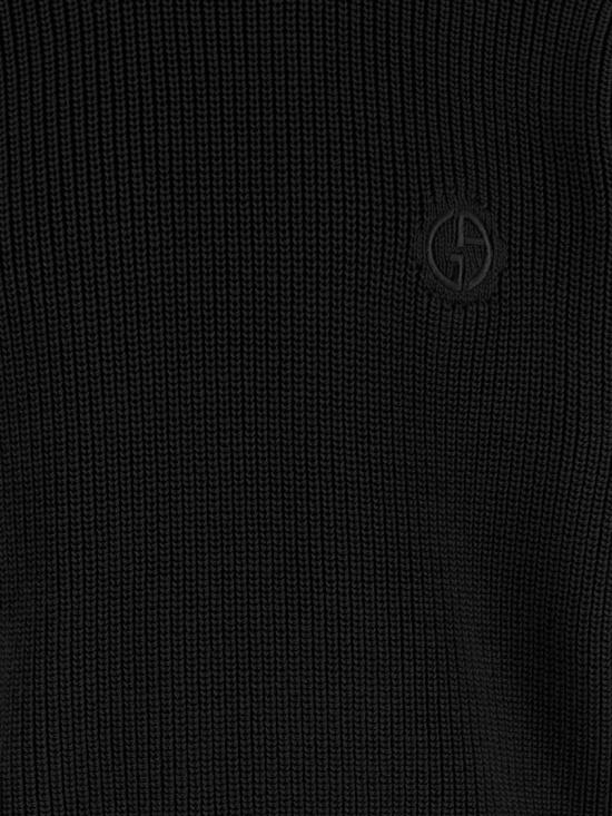 26FW 조르지오 아르마니 니트웨어 GM003945AF28277UC001 Black - GIORGIO ARMANI