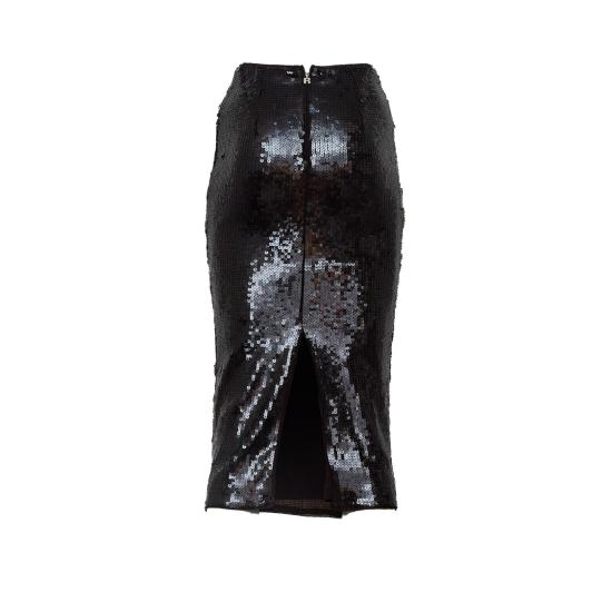 26FW 로테이트 미디 스커트 1166991667 Black - ROTATE
