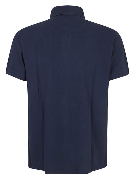26FW 에트로 로고 코튼 폴로 티셔츠 MRMD0005 AU135 Blue - ETRO