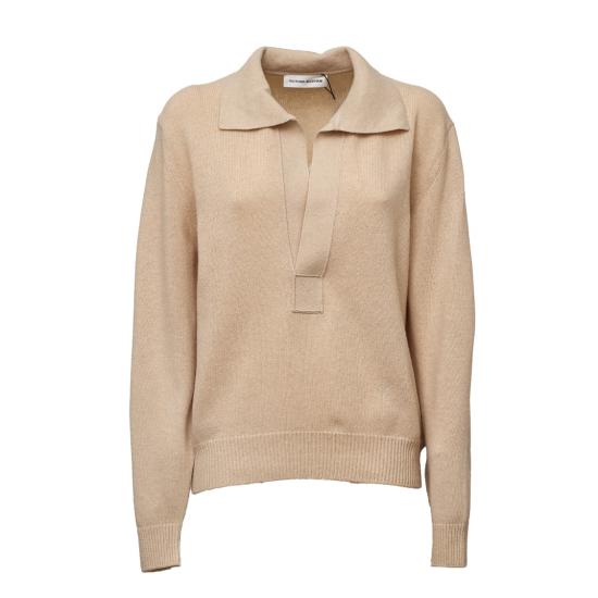 26FW 빅토리아 베컴 스웨터 1326KJU007475A Neutrals