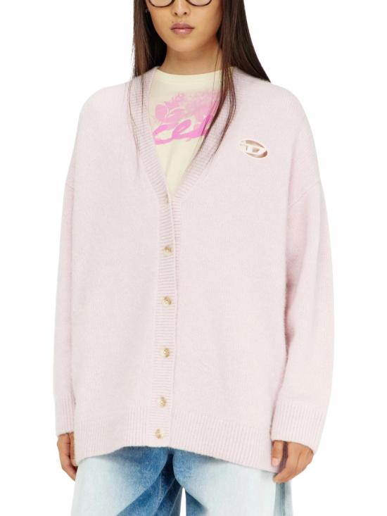 26FW 디젤 가디건 A20833 0TKCZ Purple - DIESEL