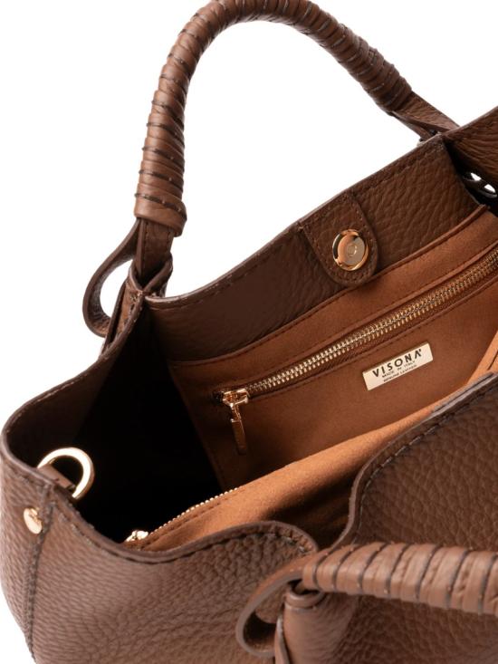 26FW 플리니오 비조나 숄더백 24722 Brown - PLINIO VISONA