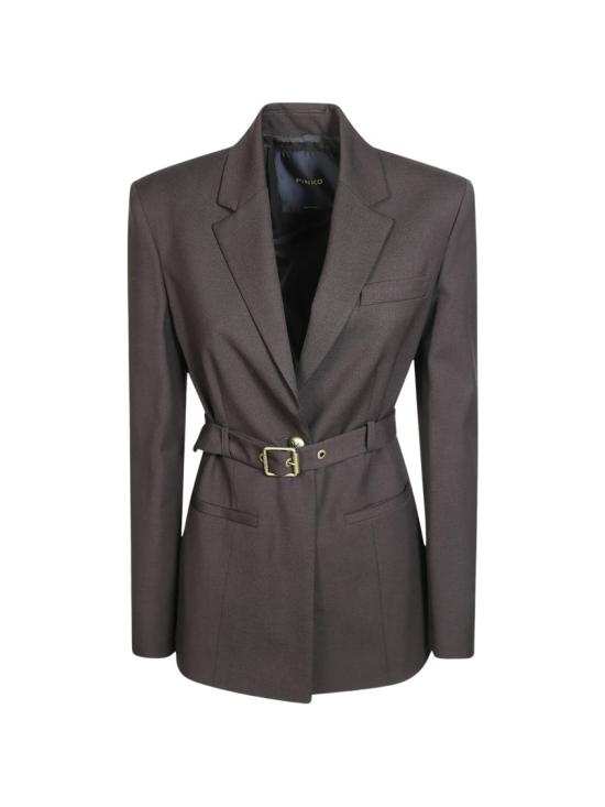26FW 핑코 수트 자켓 107864 A3MS Brown