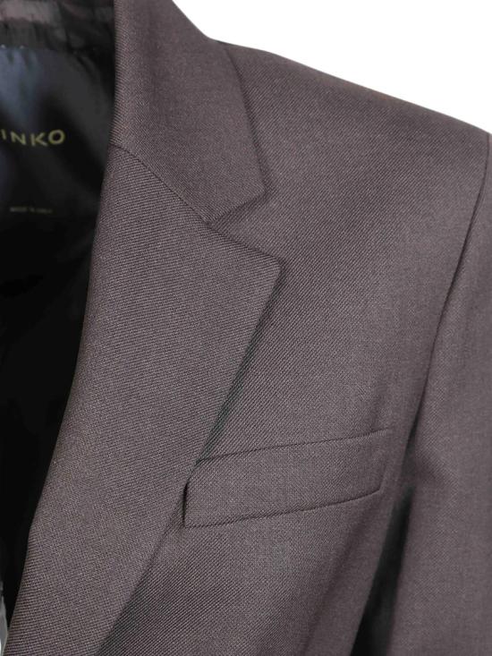 26FW 핑코 수트 자켓 107864 A3MS Brown - PINKO