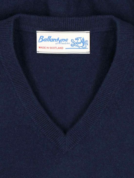 26FW 발렌타인 니트웨어 B2P001 12K0013777 Blue - BALLANTYNE