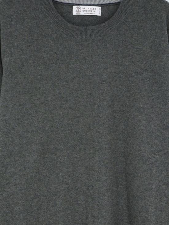 26FW 브루넬로 쿠치넬리 캐시미어 니트 M2200100 Grey - BRUNELLO CUCINELLI