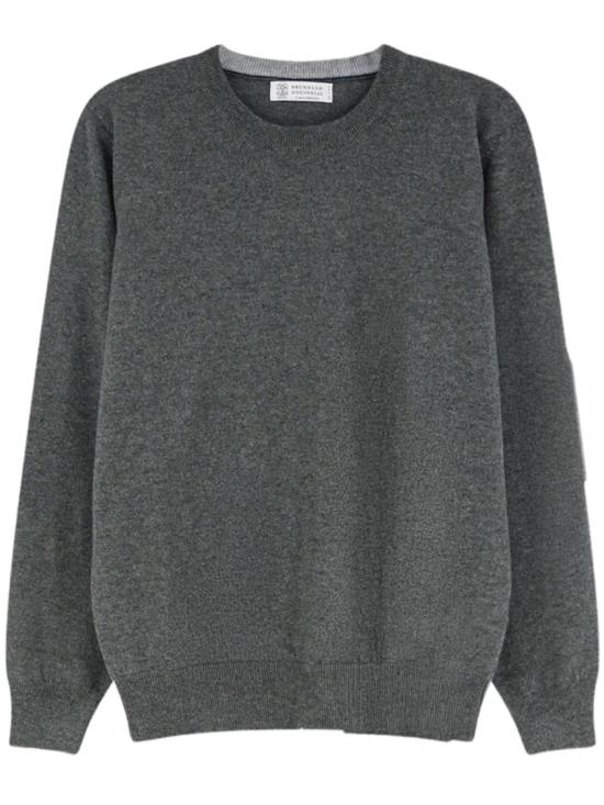 26FW 브루넬로 쿠치넬리 캐시미어 니트 M2200100 Grey