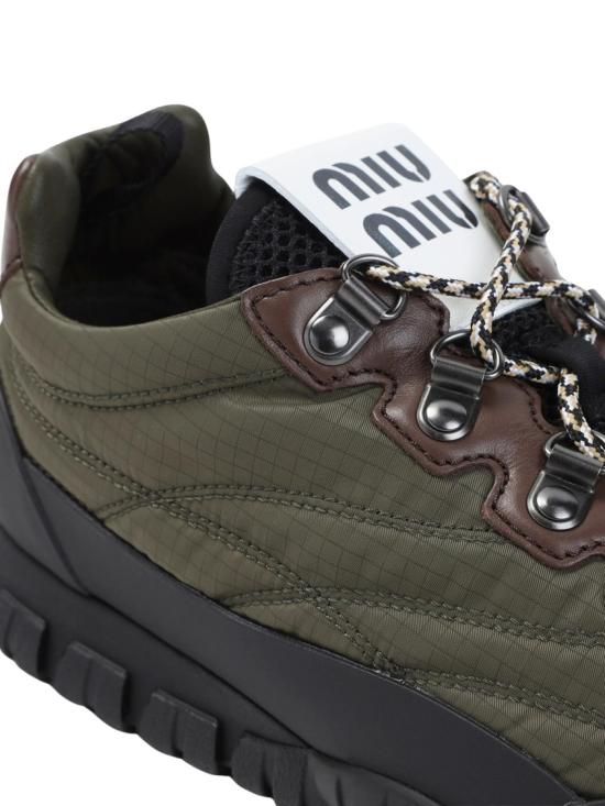 26FW 미우미우 스니커즈 5E760E FKS Green - MIU MIU