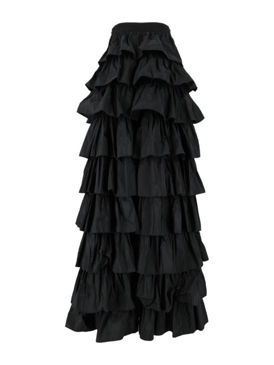 26FW 엘리자베타프랜치 롱 스커트 GO23067E2 Black - ELISABETTA FRANCHI