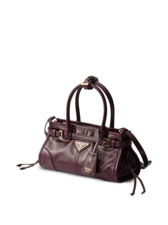 26FW 프라다 보니 미니 핸드백 1BA4862CYRV OOMF0LV7 Black - PRADA
