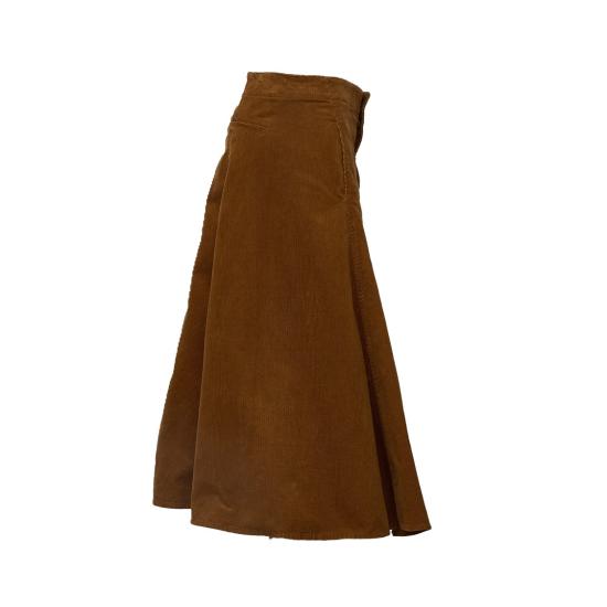 26FW 폴로 랄프로렌 롱 스커트 211B17568001 Brown - POLO RALPH LAUREN