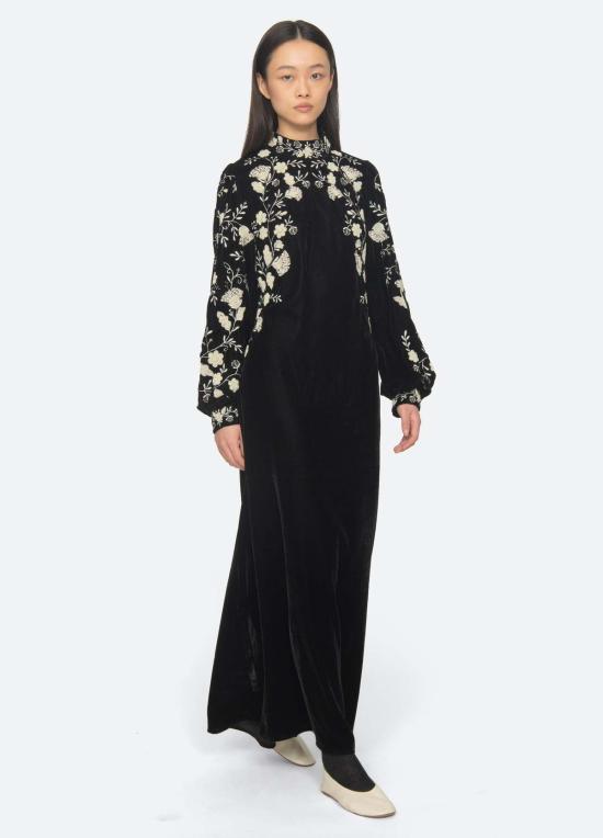  씨뉴욕 롱 원피스 AW26 130 BLACK