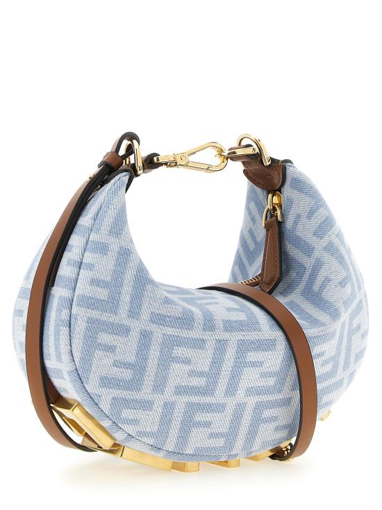 26FW 펜디 펜디그래피 미니 백 8BS081 AY6Q F1X1W LIGHT BLUE DOM - FENDI