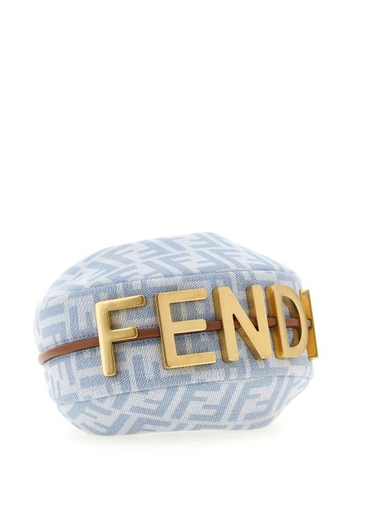26FW 펜디 펜디그래피 미니 백 8BS081 AY6Q F1X1W LIGHT BLUE DOM - FENDI