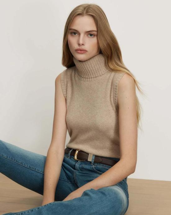  베로니카비어드 터틀넥 2607KA6190205 BEIGE